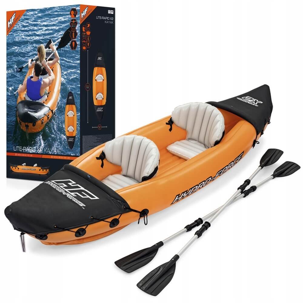Emballage du kayak gonflable bestway hydro force lite rapid x2